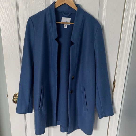 Old Navy Jackets & Blazers - Old Navy Blue Pea Coat